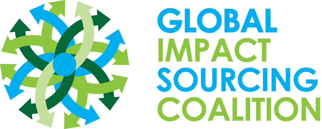 Impact source. Cō-Impact Sourcing. Логотип коалиции. Global Village логотип. Outsource Global Academy.